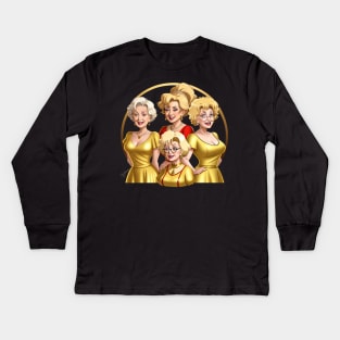 golden girls Kids Long Sleeve T-Shirt